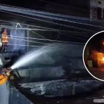 Rumah dan Warung Terbakar, Penghuni Sempat Terjebak di Lantai 3