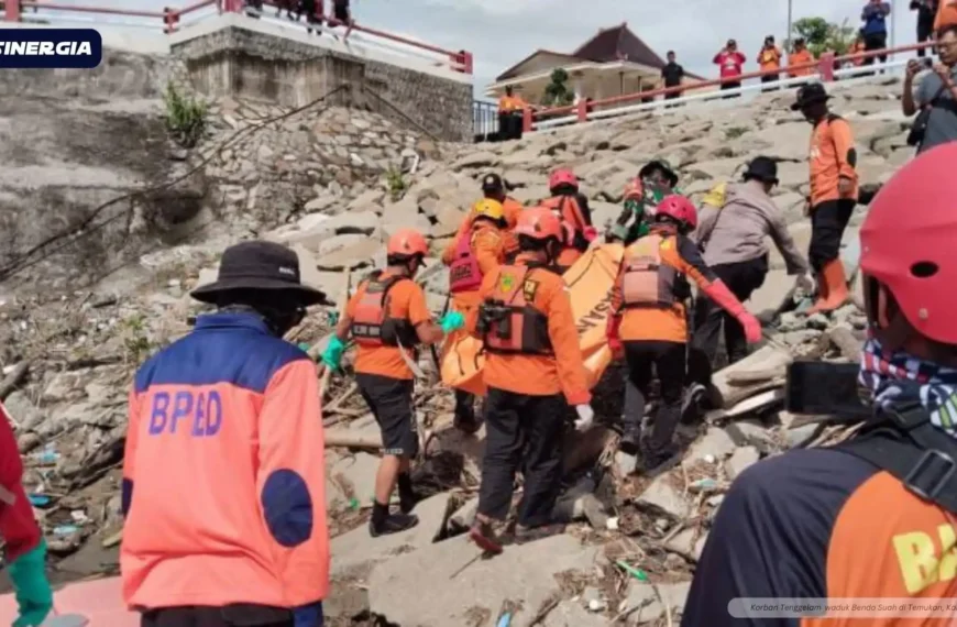 Upaya pencarian Karyono, korban tenggelam di Waduk Bendo Membuahkan Hasil.
