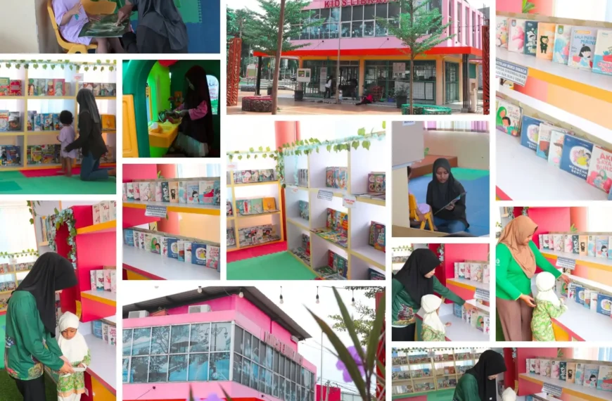 Keseruan Bermain Sambil Belajar di Kids Library Demangan