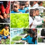 Keseruan Ratusan Anak Gugus PAUD 3 Gempita Berkebun di P2L Pari Mandiri