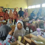 Hore, Ratusan Siswa Terima Makanan Bergizi Gratis dari Imigrasi Madiun