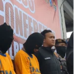 2 Pelaku Spesialis Pencurian Motor  Rusak Kunci Dibekuk Polisi