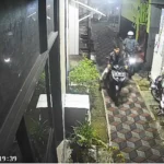 Aksi Curanmor di Kota Madiun Terekam CCTV, 4 Orang Pelaku Terekam