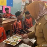 Pelaksanaan Pertama Makan Bergizi Gratis di Ponorogo