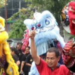 Meriahnya Festival Barongsai di Kota Madiun, Sambut Tahun Baru Imlek 2025 dengan Penuh Warna.