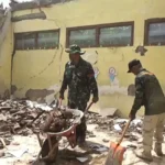 Atap Ruang Kelas SDN 1 Ngelang Magetan Roboh, Siswa Belajar di Mushola