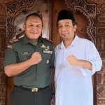 Silaturahmi Danrem 081/DSJ Bersama 2 Tokoh Agama di Madiun