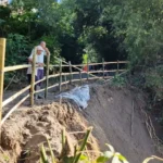 Longsor di Ngrogung, Akses Jalan Antar Desa Terancam Putus