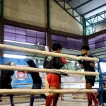 Jelang Porprov 2025, Atlet Muay Thai dan Kickboxing Kota Madiun Geber Latihan