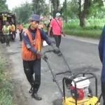 Hadapi Arus Mudik, DPUPR Magetan Lakukan Perbaikan Jalan Rusak Sepanjang 175 km