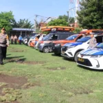 Polres Madiun Fokuskan Pengamanan di Pintu Tol dalam Operasi Ketupat Semeru 2025