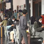 H+5 Lebaran, Kepadatan Penumpang Kereta Api di Stasiun Madiun Masih Tinggi