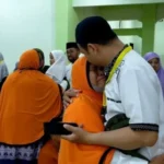 Tergabung Kloter 52, Tangis Haru Iringi Keberangkatan 152 Calon Jemaah Haji Kota Madiun