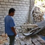 Rumah Warga Di Ponorogo Rusak Dihantam Plesengan Ambrol