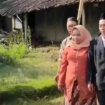 Viral di Media Sosial, Sepasang Pengantin di Ngawi Habiskan Rp. 1 Juta Untuk Resepsi Pernikahan