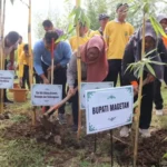 ASN Tanam 14 Jenis Bambu di Eco Bamboo Park Magetan, Dukung Program Lingkungan dan RTH
