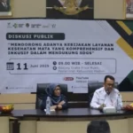 Dorong Layanan Kesehatan Mata Inklusif, Yayasan Paramitra Soroti Masalah Penglihatan di Madiun