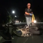 Pengendara Motor Tewas Mengenaskan Tertabrak Bus di Sukomoro Magetan
