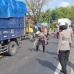 Anggota Satlantas Polres Ngawi Tewas Usai Tertabrak Truk di Jalan Raya Ngawi–Solo