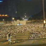 Perjalanan Jemaah Haji Sindo Wisata dari Arafah Menuju Muzdalifah