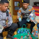 Stop Peredaran Miras! Polsek Taman Amankan Puluhan Liter Miras