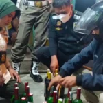 Satpol PP Madiun Sita Puluhan Botol Miras dan Rokok Ilegal Jelang Tahun Baru Islam