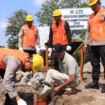 Peletakan Batu Pertama Pembangunan SPPG, Polres Madiun Dukung Program Makan Bergizi Gratis