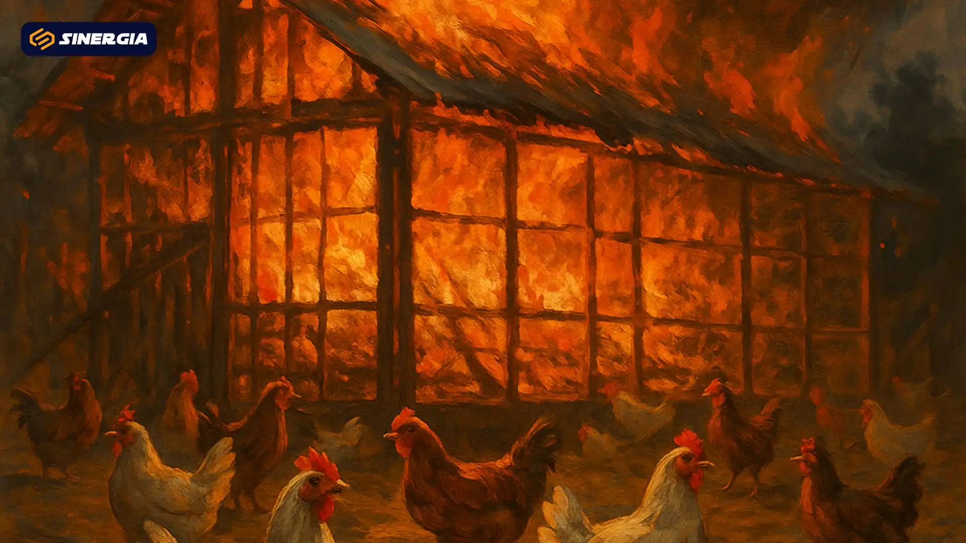 Kebakaran Kandang Ayam di Magetan, 12 Ribu Ekor Tewas Terpanggang