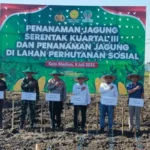 Polres Madiun Kota Gerakkan Penanaman Jagung Dukung Program Pangan Nasional