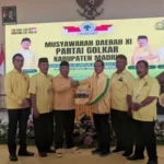 Nahkoda DPD Golkar Kab Madiun Ditangan Mashudi, Target Pileg 10 Kursi, Harmonis 2 Periode
