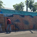 Mural 3D Bertema Tembok Cina Percantik Kawasan Jalan Ahmad Yani