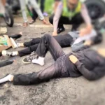 Diduga Rem Blong, Peserta Kopdar Motor 2T di Sarangan Celaka
