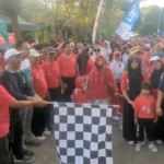 Jalan Santai dan Bazar UMKM di Munggut Jadi Ajang Harmonisasi Kerukunan Warga