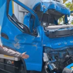 Sopir Truk Muatan Edamame Tewas Usai Tabrak Belakang Wing Box di Tol Ngawi