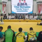 Ojol Madiun Doa Bersama untuk  Keselamatan Bangsa dan Alm. Affan Kurniawan 