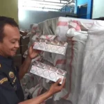 Bea Cukai Madiun Gagalkan Penyelundupan 1,5 Juta Batang Rokok Ilegal di Tol Ngawi–Kertosono