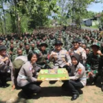 Kapolres Magetan Beri Kejutan untuk Prajurit TNI di HUT ke-80, Wujud Soliditas TNI–Polri