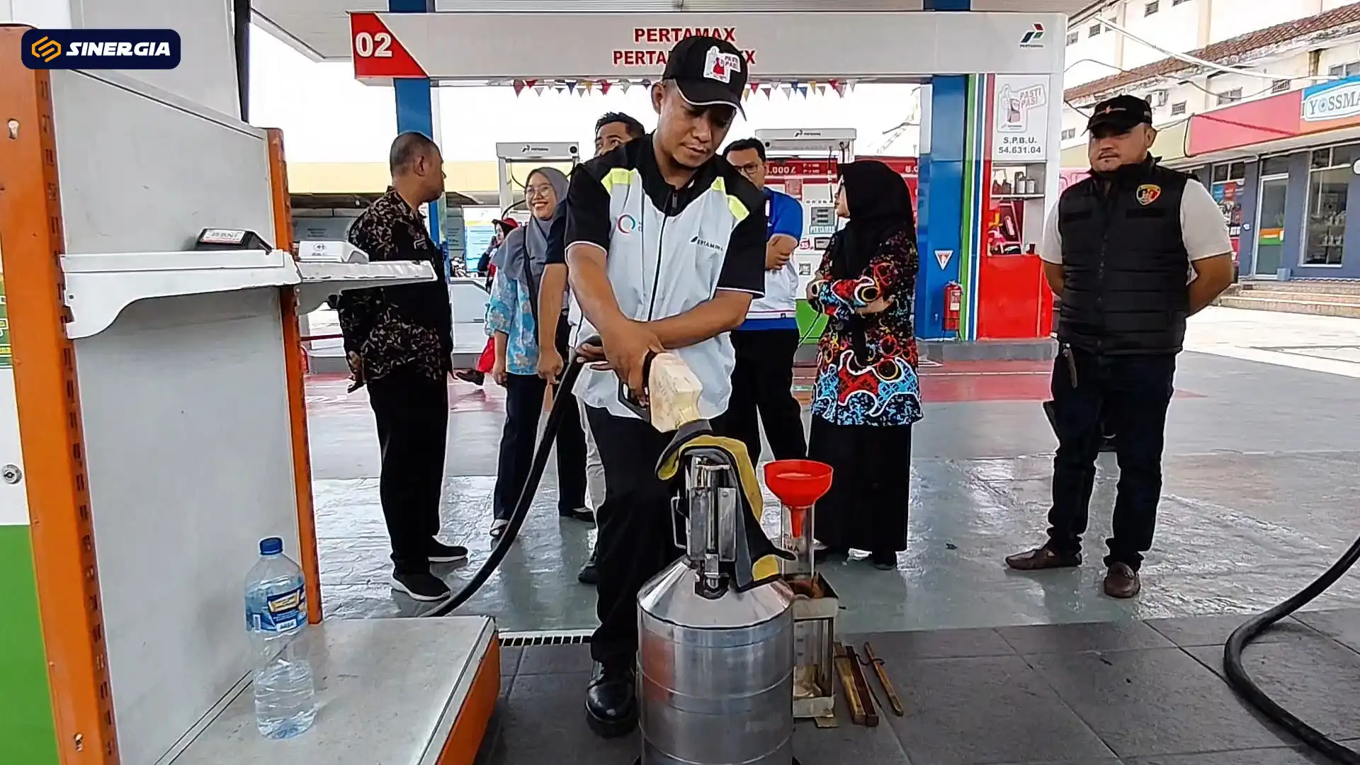 Pertamina dan Pemkot Madiun Cek Kualitas BBM di SPBU Yos Sudarso