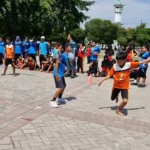 Ceria Tanpa Gawai, Ratusan Anak Ponorogo Ikut Lomba Permainan Tradisional