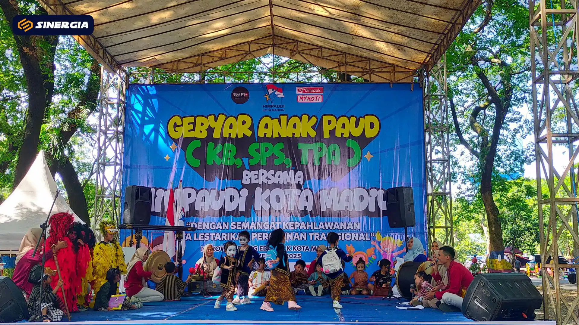 Gebyar PAUD Kota Madiun Hadirkan Beragam Seni Kreatif dan Permainan Tradisional
