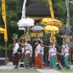 Suasana Perayaan Galungan dan Piodalan di Pura Sanggha Bhuwana Lanud Iswahjudi