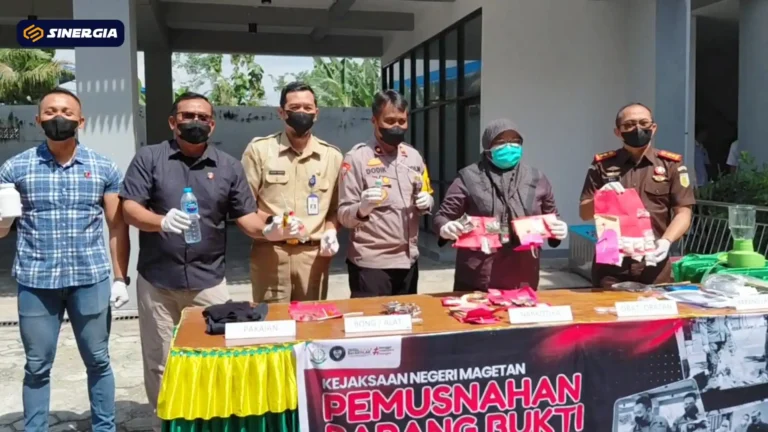 MAGETAN PEMUSNAHAN BB NARKOBA