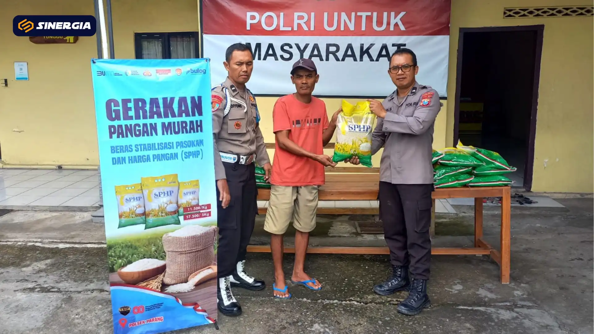 Stabilisasi Harga Kebutuhan Pokok, Polres Magetan Gelar Gerakan Pangan Murah di Desa-Desa,