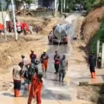 Material Longsor Selesai Dibersihkan, Akses Jalan Wagir Kidul–Banaran Ponorogo Kembali Dibuka