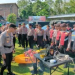 Polres Madiun Siagakan Ratusan Personel Hadapi Potensi Bencana Hidrometeorologi