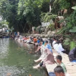 Menikmati Wisata Air Sorbendo Magetan, Ramai Pengunjung di Libur Nataru