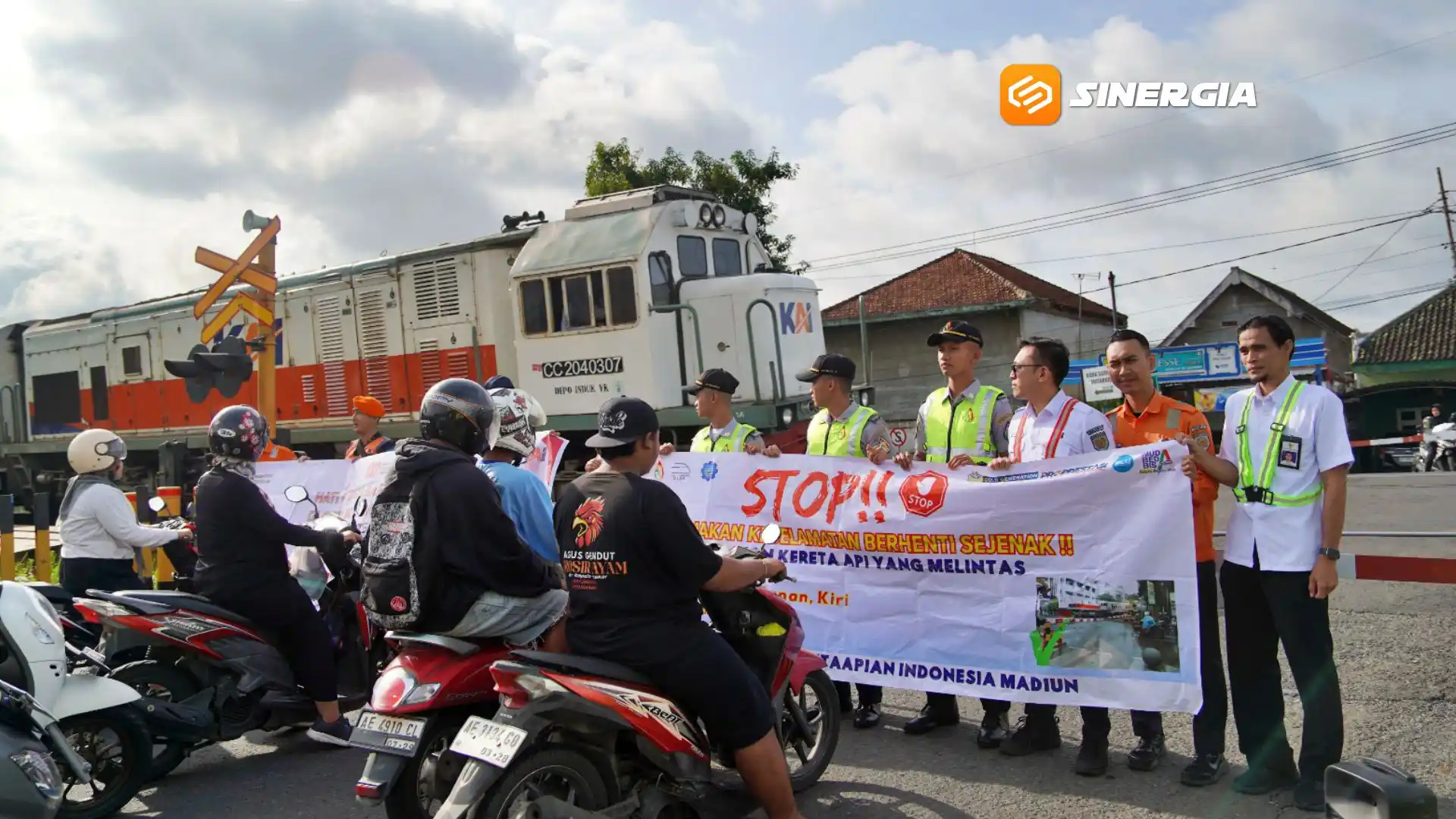 24 Kasus Kecelakaan di Perlintasan KA, Daop 7 Madiun Intensifkan Sosialisasi Keselamatan