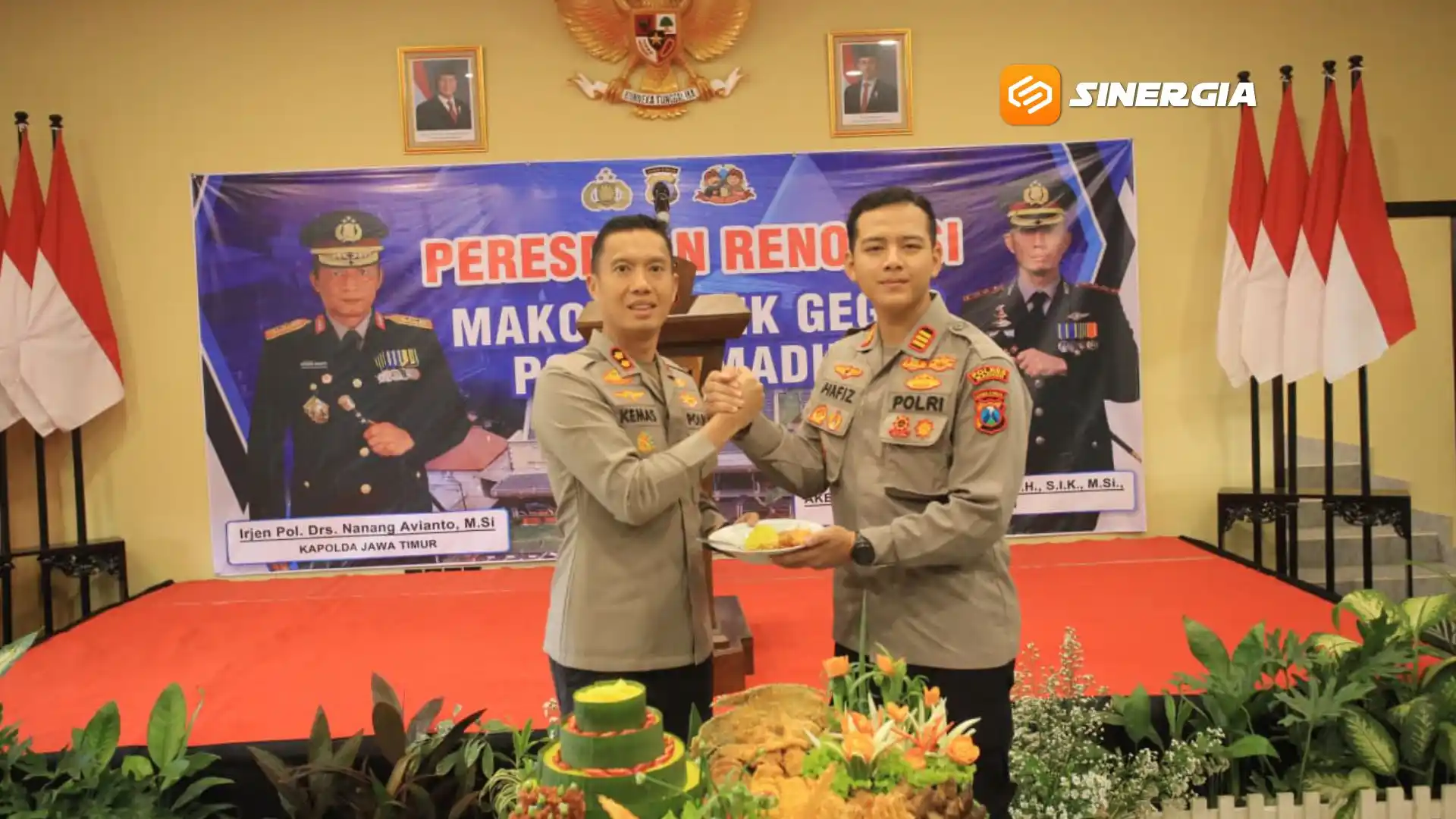 Mako Polsek Geger Madiun Tampil Baru Usai Renovasi, Kapolres Resmikan Fasilitas