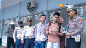 Polres Magetan Ambil Langkah Preventif Usai Viral Aksi “Balap Orang” di Jalan Raya Sugihwaras