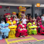 Stasiun Madiun Diserbu Barongsai, Kejutkan Pelanggan KA dan Banjir Angpao